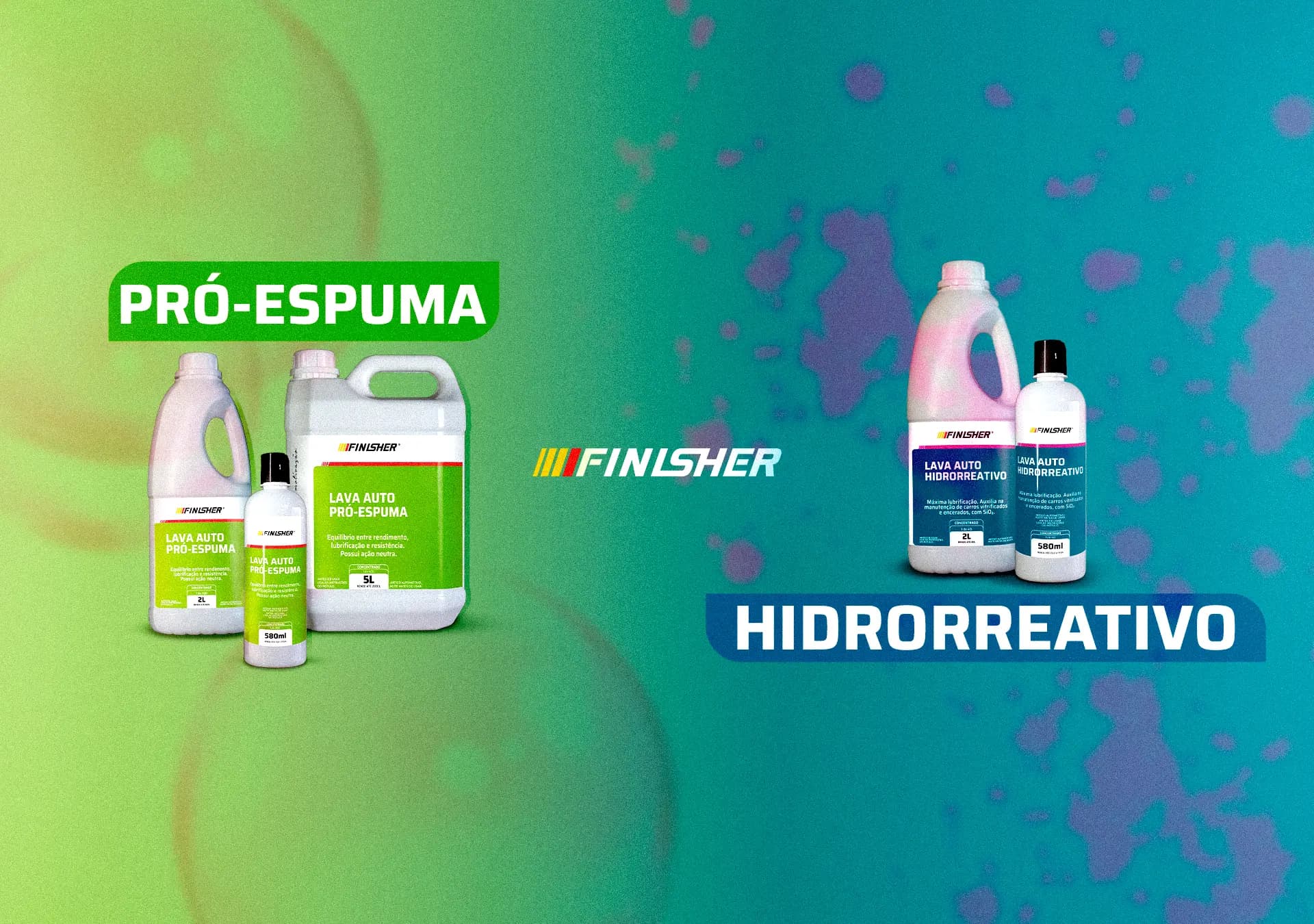 CAFÉ COM FINISHER - PRÓ ESPUMA E HIDRORREATIVO